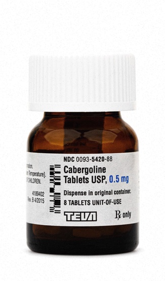 Cabergoline comprimés